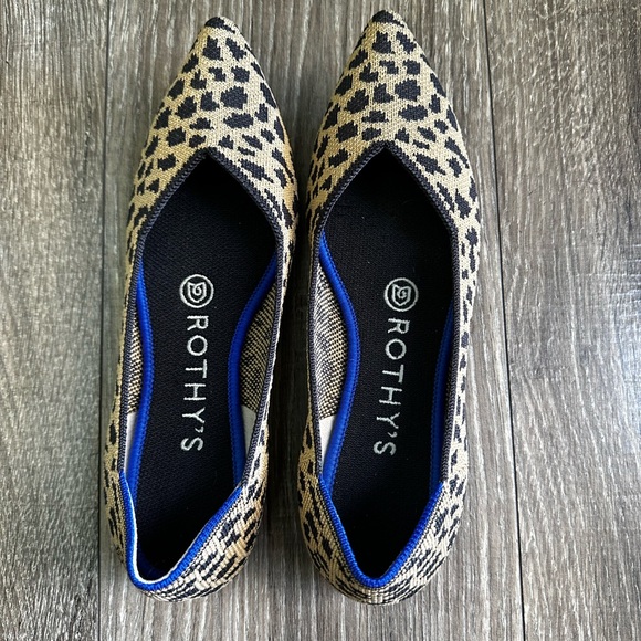 The Point Leopard Print Flats - Picture 2 of 2